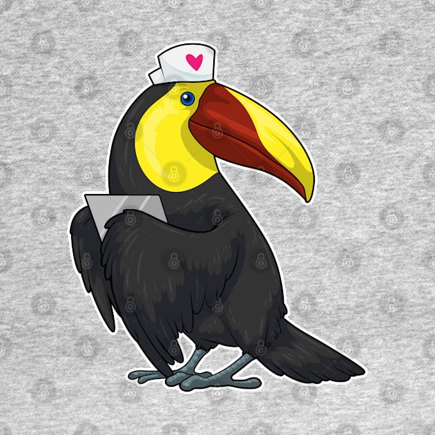 Toucan Nurse Notepad by Markus Schnabel